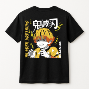 Playera Zenitsu Agatsuma Demon Slayer |Unisex |Algodón