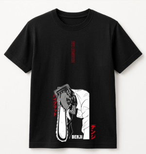 Playera Chainsaw Man Denji |Unisex |Algodón